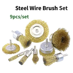 Grinding Wheel / Rust Removal Wire Wheel / Polishing Brush / Electric Drill Wire Brush Set/ Metal Rust Removal