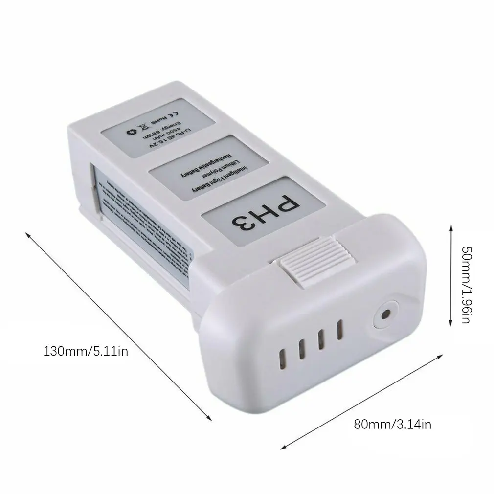 Сменная батарея 15,2 V 4480mAh LiPo аккумуляторная батарея для дрона DJI Phantom 3 RC FPV