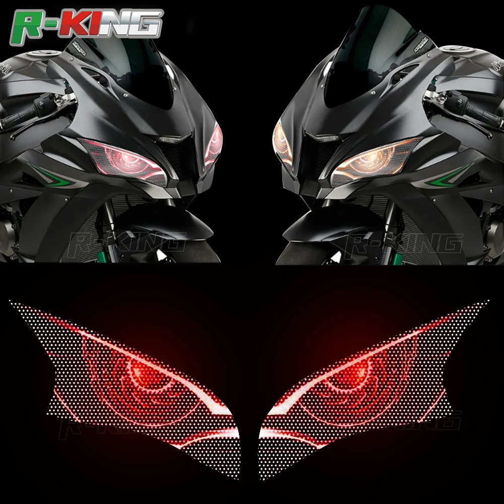 Аксессуары для мотоциклов kawasaki Ninja ZX10R 2016-2017 защитная крышка передней фары пленка