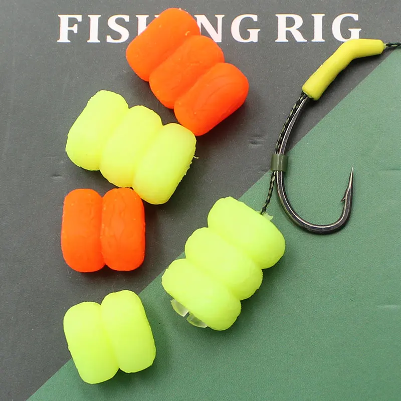15pcsCarpFishingBaitSlowSinkingCornPopUpBoiliesMethodFeeder