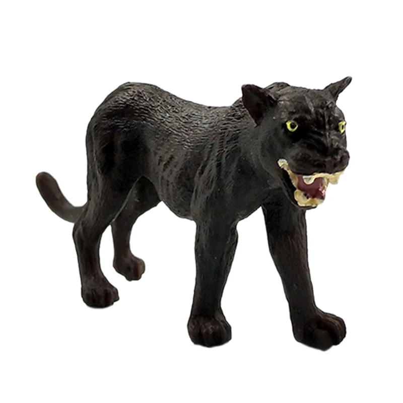 black panther animal toys