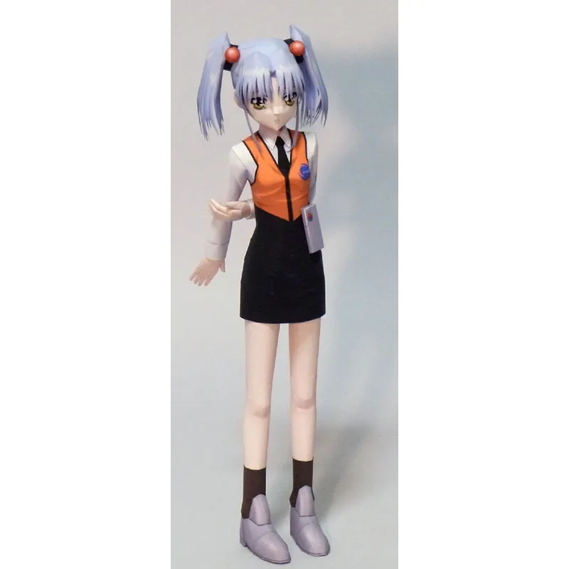 

DIY Anime Paper Model Hoshino Coloured Glaze Maneuvering Warship nadesico Handmade 3D Assembled Toys