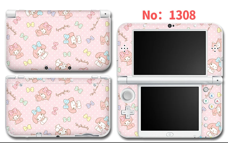 Protector Cover Decal Vinyl Skin Sticker for Nintendo NEW 3DS XL/LL Limited Machine Stickers