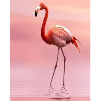

Flamingo diamond painting