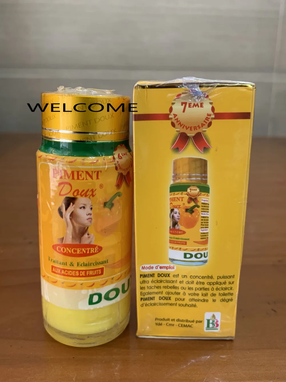 Piment Doux супер Осветление и лечение темное пятно крем