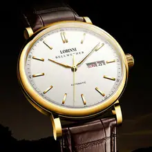  Lobinni Automatic Men Watch Top Luxury Brand Haiou Movement Men Wristwatch Clock Classic relógio masculino Sapphire 12025 