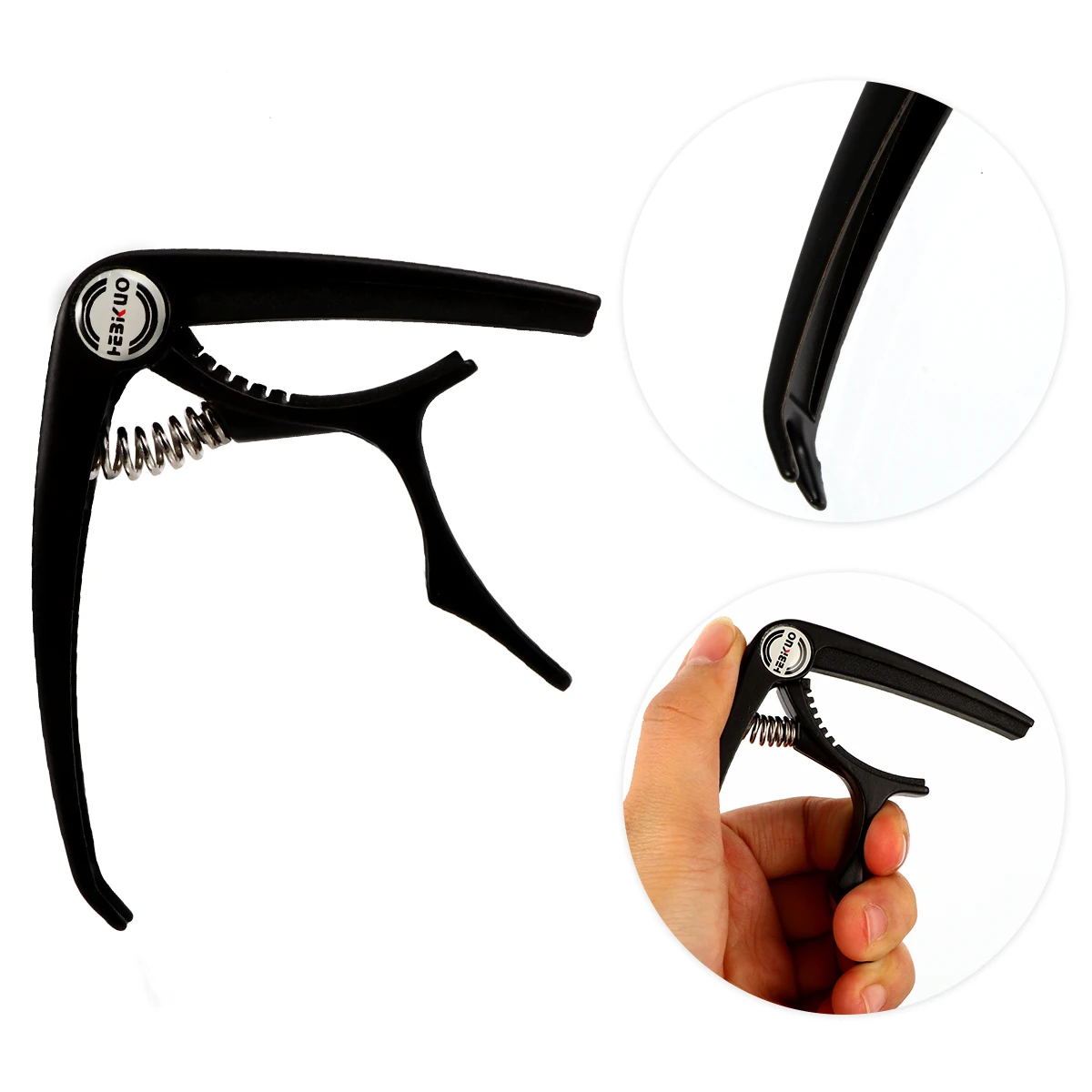 1 шт. портативный укулеле клип он тюнер баллада гитара капо электрогитара