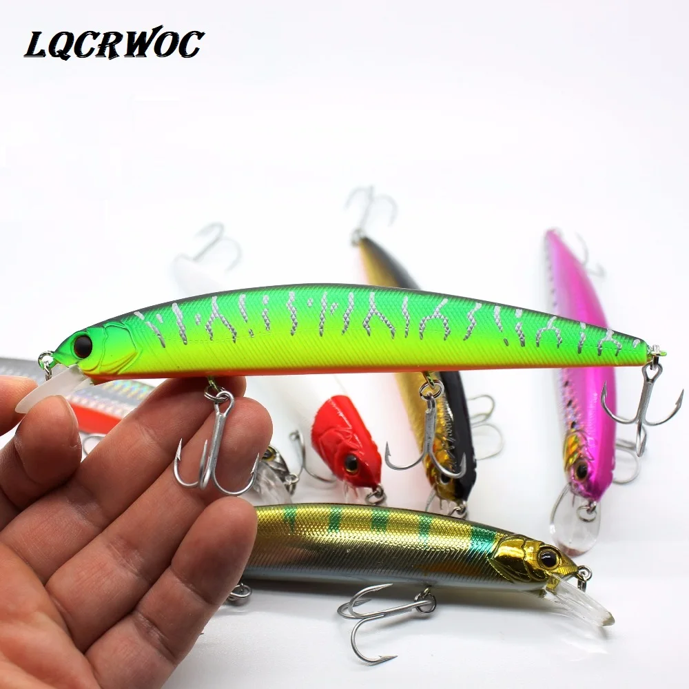 Новый Minnow 130 мм 20 г Щука рыболовная приманка высокого качества жесткие воблеры