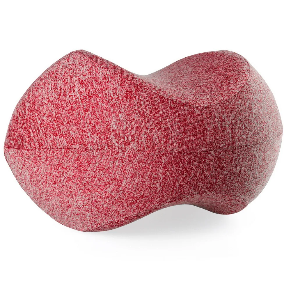 

Orthopedic Knee Pillow for Sciatica Relief, Back Pain, Leg Pain, Pregnancy, Hip and Joint Pain - Memory Foam Wedge Contour