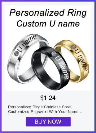 Романтические кольца с буквами для влюбленных, обручальные кольца, обручальное кольцо из нержавеющей стали для женщин и мужчин, ювелирные изделия