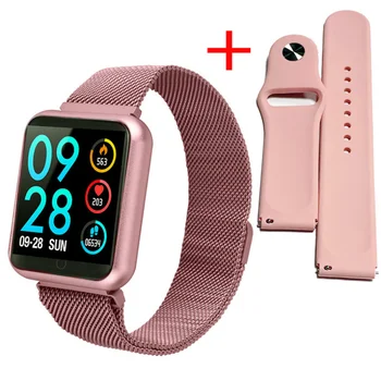 

2020 Women Waterproof Smart Watch P70 P68 Plus Bluetooth Smartwatch For IOS Android Phone Heart Rate Monitor Fitness Tracker