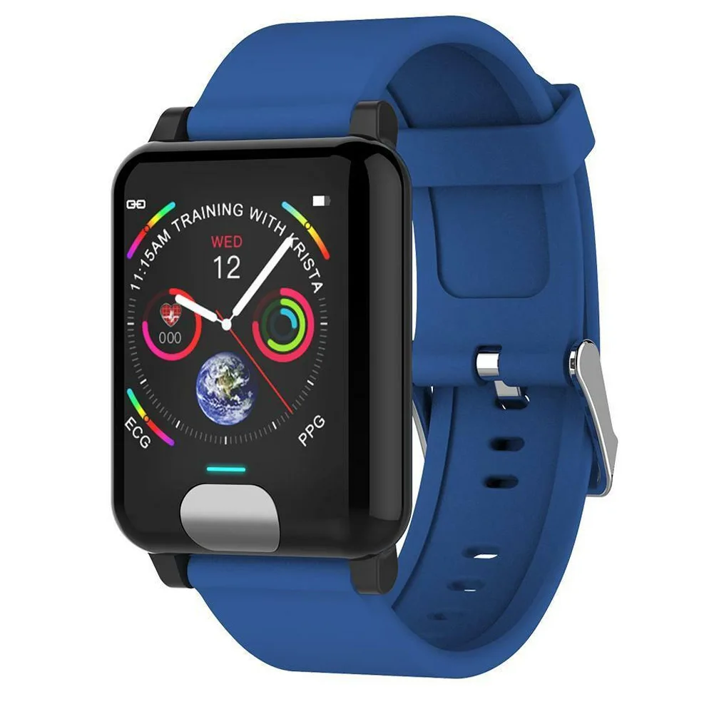 Smart Watch Blood Pressure Heart Rate Monitor Fitness Tracking Sport Bracelet 3 Colours FKU66
