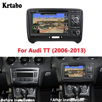 

For Audi TT (2006-2013) Reversing image navigation integrated machine car intelligent central control large screen support DVD
