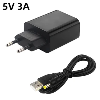 5V 3A Power Adapter 100V 240V Input Power Supply + USB DC Port Charge Cable for Orange Pi 1
