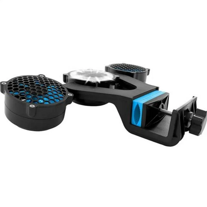 Günstige Nacht grill Sharper Image Tragbare Einstellbare 12 LED BBQ Grill Licht   Fan Zubehör Bbq Werkzeuge