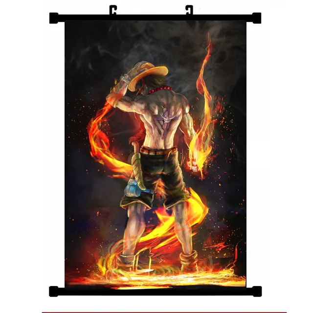 One Piece Character Anime Wall Scroll Poster Manga Picture Canvas