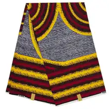 Женский голландский нигерийский ткань Африканский хлопок печати настоящий, из Анкары обертка воск pagne africain Анкара воск настоящий