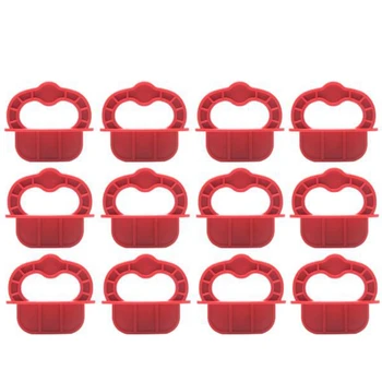 

HOT-12Pcs Easy Install Durable Deck Jig Spacer Ring Marking DIY Spacing Tools Distance Measure Compact