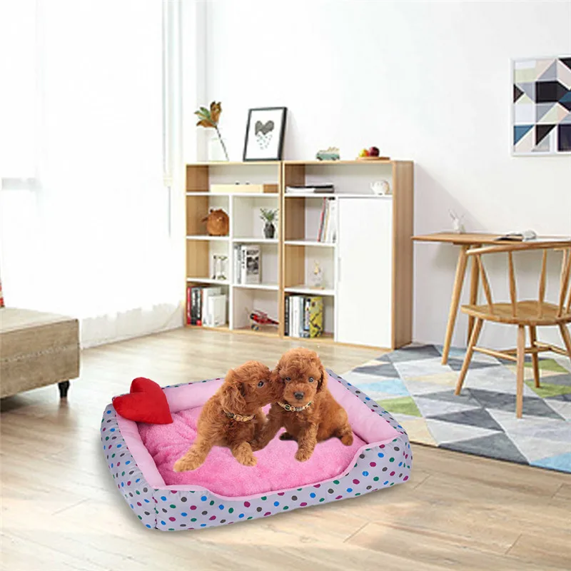 Kennel Soft Pet Dog Bed Mat Winter Waterproof Plush Puppy Dog Bed House Cloth Nest Mattress For Small Medium Large Dog Kennel Soft Pet Dog Bed Mat Winter Waterproof Plush Puppy Dog Bed House Cloth Nest Mattress For Small Medium Large Dog