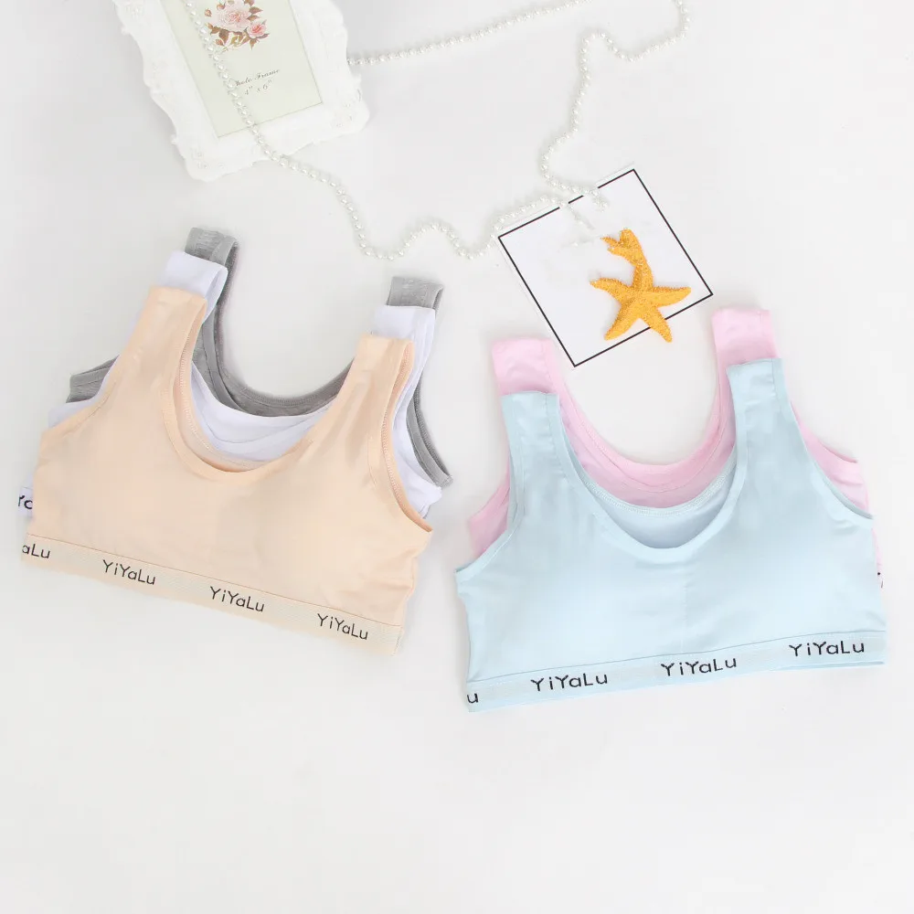 5 шт./Лот Детские тренировочные бюстгальтеры|bra child|girl traininggirls training bra |