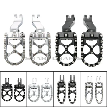 

Motorcycle CNC Front & Rear Footpegs Footrests For Triumph Bonneville SE T100 T900 Thrunxon 1200 Scrambler Off-road Style