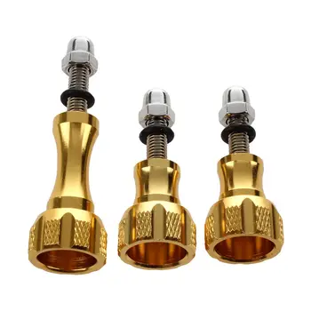 

3x Aluminium alloy Knob Thumb Screw Mount accessories, for gopro hero 5 4 3 sjcam sj4000 sj5000 SJ6 m10 h9 h3 c30, Gold