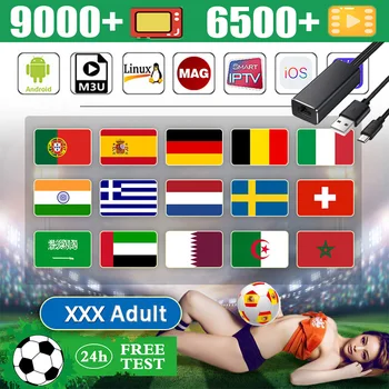 

Global stable 1 year Android tv box M3U 3 devices Arabic India Italy Europe Spain España TV XXX M3U Smart TV free test subscript