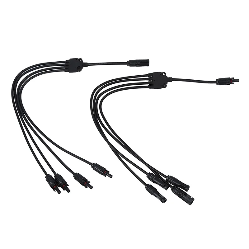 

1 pair Solar Connectors Y Type (1 to 4) Solar connector for solar module cabling PV / PV system DE