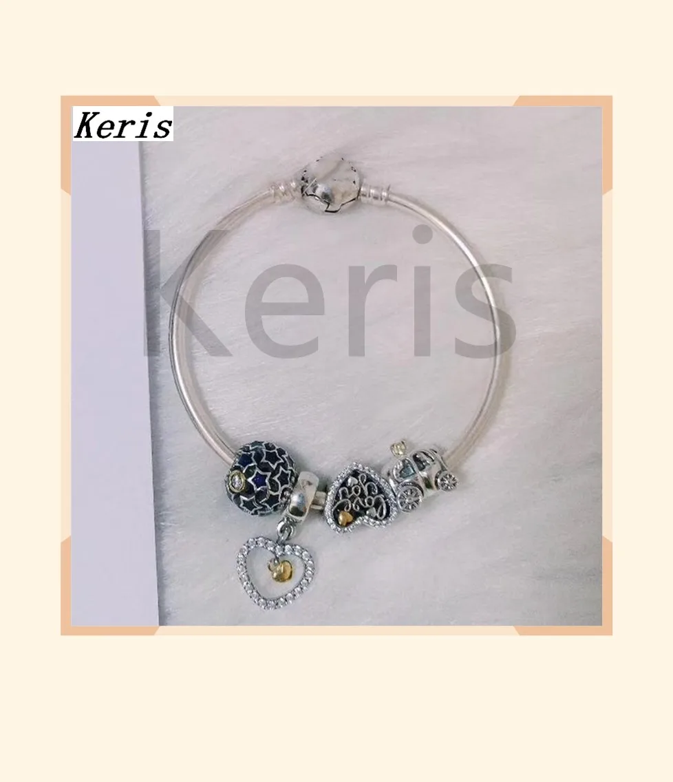 

High Quality Original 1:1 100% Silver New Charm Pendant Car Model Bracelet Free Delivery