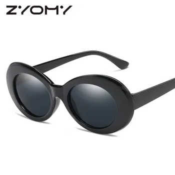 

Fashion New Polarized Goggles Brand Designer Men Retro Sunglasses Driving Glasses Oval Gradient Eyewear Oculos De Sol UV400 очки