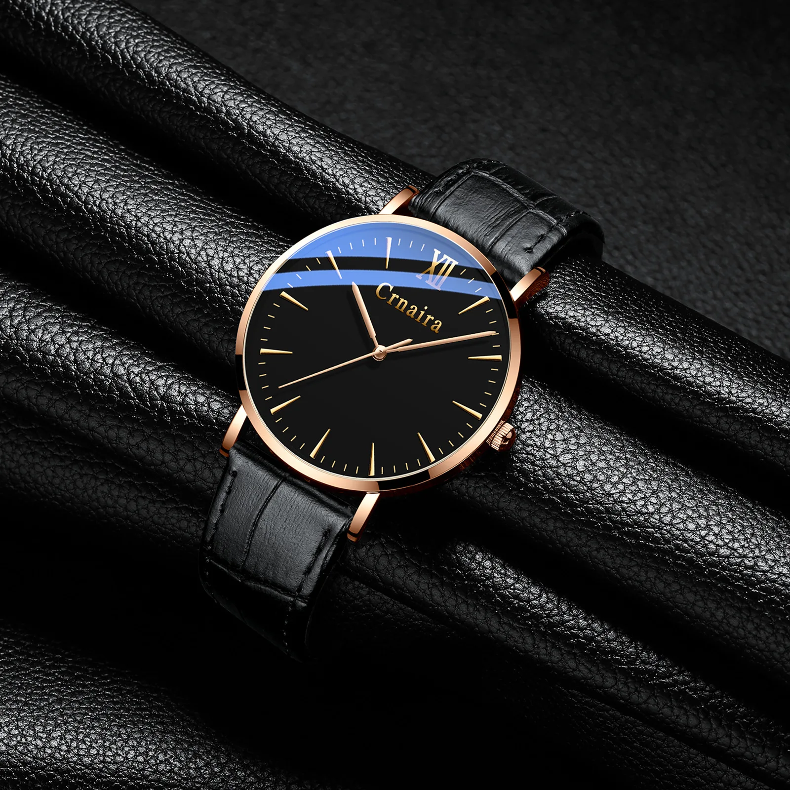 Ultra-thin 6mm men watch luxury brand top male watches all-steel fashion simple personality new trend business man clock
