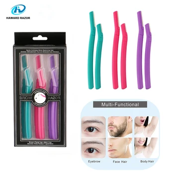 

6 pcs Eyebrow Epilator Sets For Women Eyebrow Razor Trimmer [Extra Precision] Multifunctional Facial Hair Remover,Facial Shave
