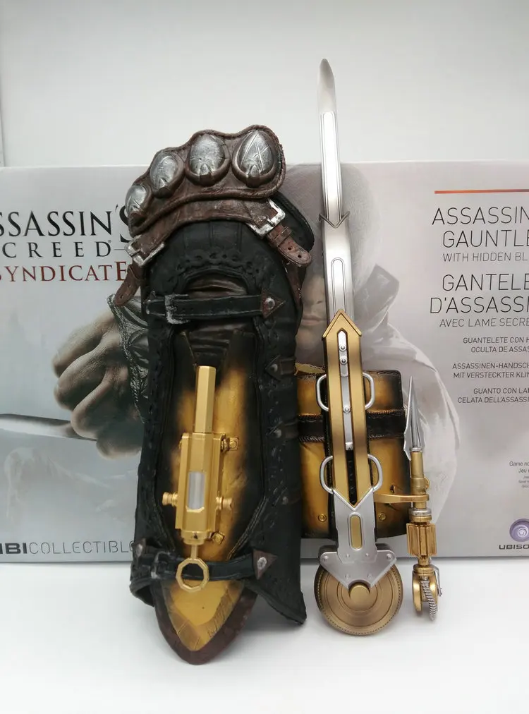 Cosplay Hidden Sword Sleeve Action Figure Assassin Hidden Blade Edward Weapon Sleeve Sword Assassin's Creed Weapon Props Cosplay Hidden Sword Sleeve Action Figure Assassin Hidden Blade Edward Weapon Sleeve Sword Assassin's Creed Weapon Props
