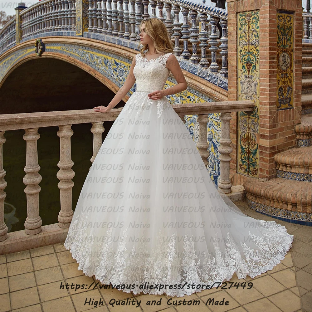 Abiti da sposa сексуальное свадебное платье на спине Robe de Mariee романтическое платье невесты кружевное свадебное платье Свадебные платья Vestidos de Novia