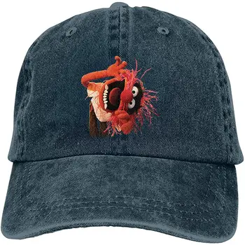 

TSDFCOldman Animal The Muppet Men's and Women's Retro Cowboy Hat Adjustable Cowboy Hat Baseball Cap Navy