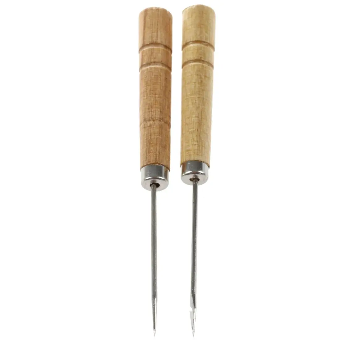 FFYY-5 шт. металлическая деревянная ручка изогнутая игла для рукодельного шитья Шило