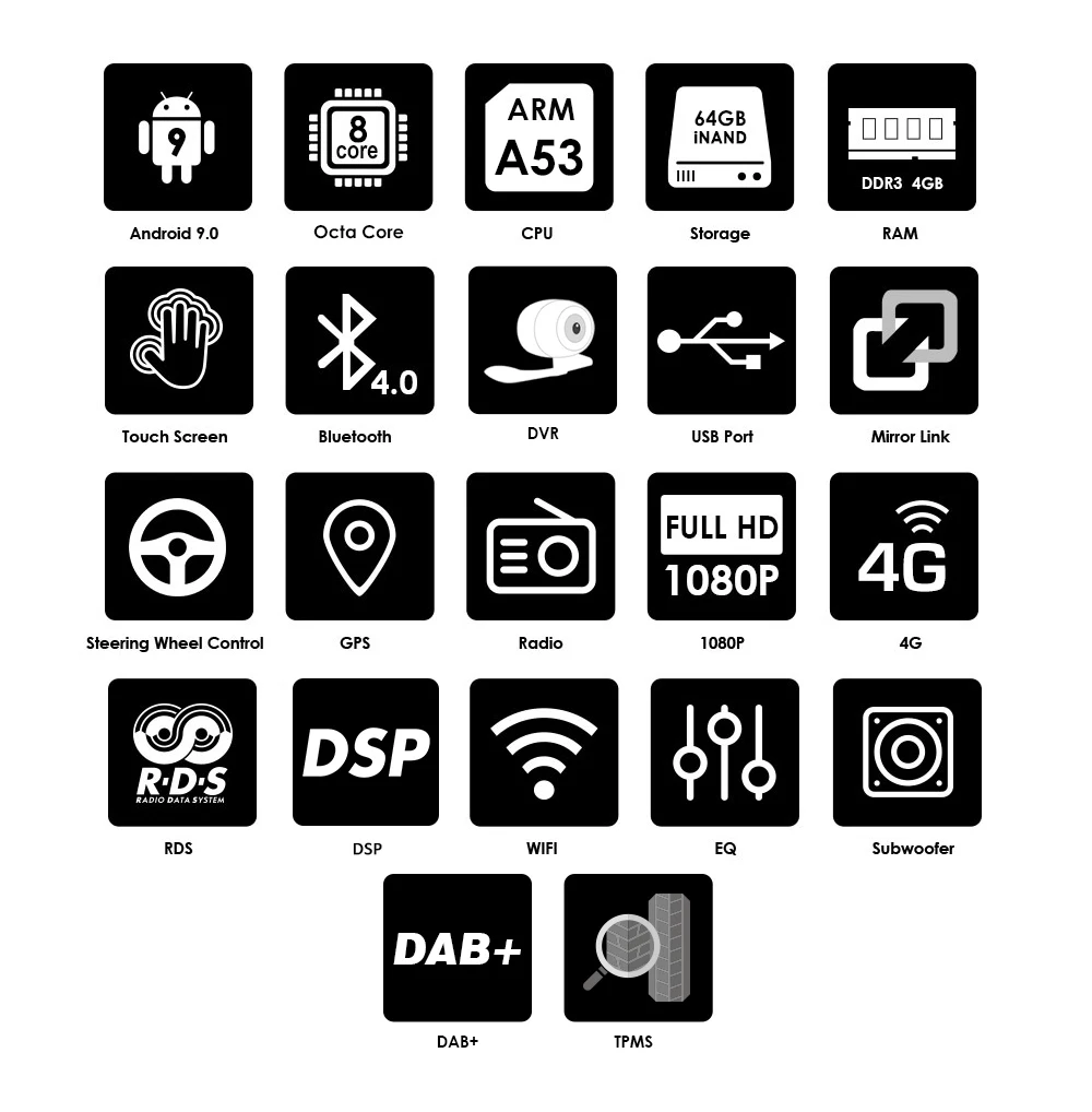 Android 9,0 4G 64G Автомобильный gps для Mercedes Benz ML GL W164 ML350 ML500 GL320 X164 ML280 GL350 GL450 Радио Стерео навигация без DVD