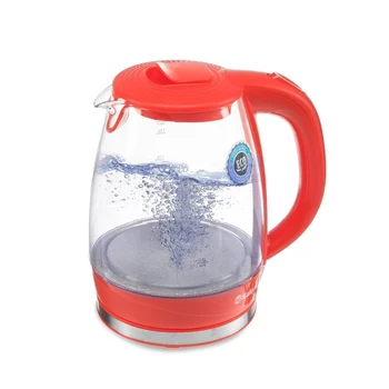 

Electric kettle Sakura SA-2717R, 1850 W, 1.7 L, light, glass, red 4909856