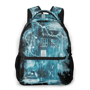 

Time And Space Storm Travel Backpacks 2020 Doctor Who Shoulder Bags
