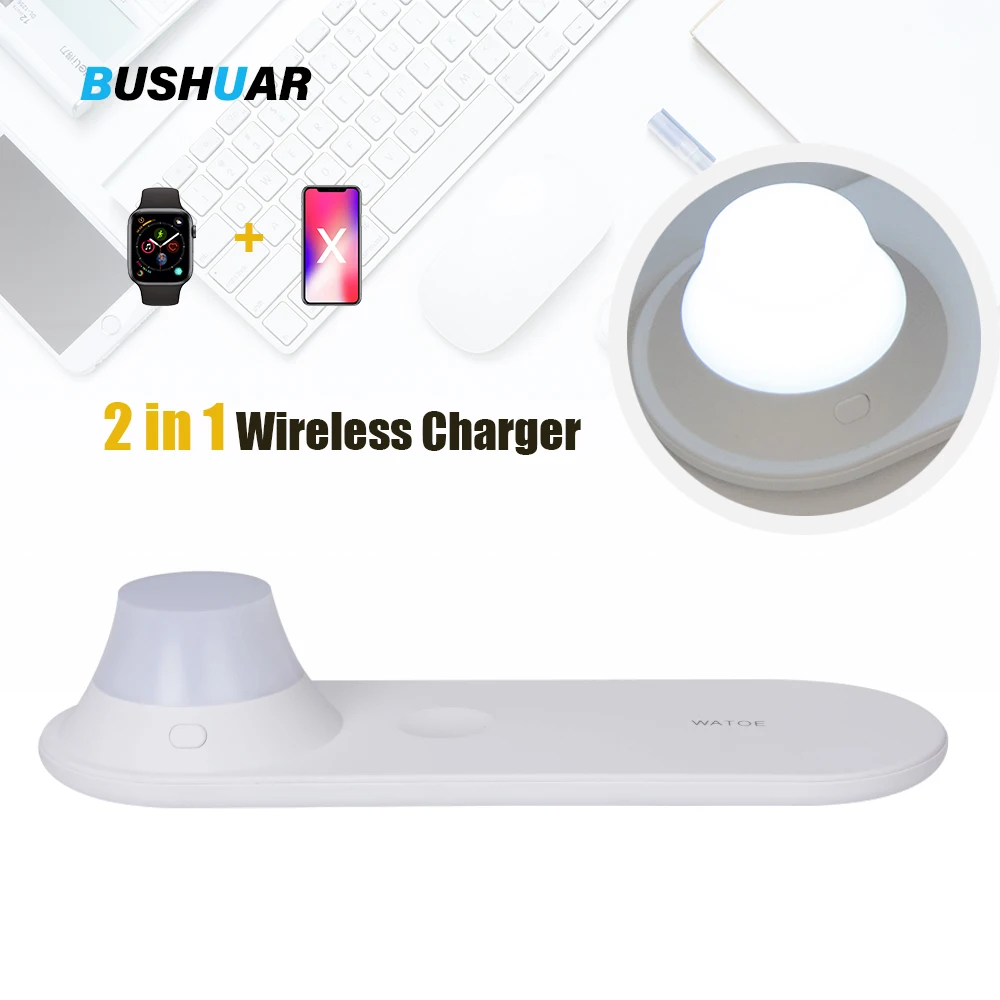 

3 in 1 10W Fast Wireless Charger Dock Station For iPhone XR XS Max 8 for Apple Watch series 2 3 4 Fast Charging for Samsung S10