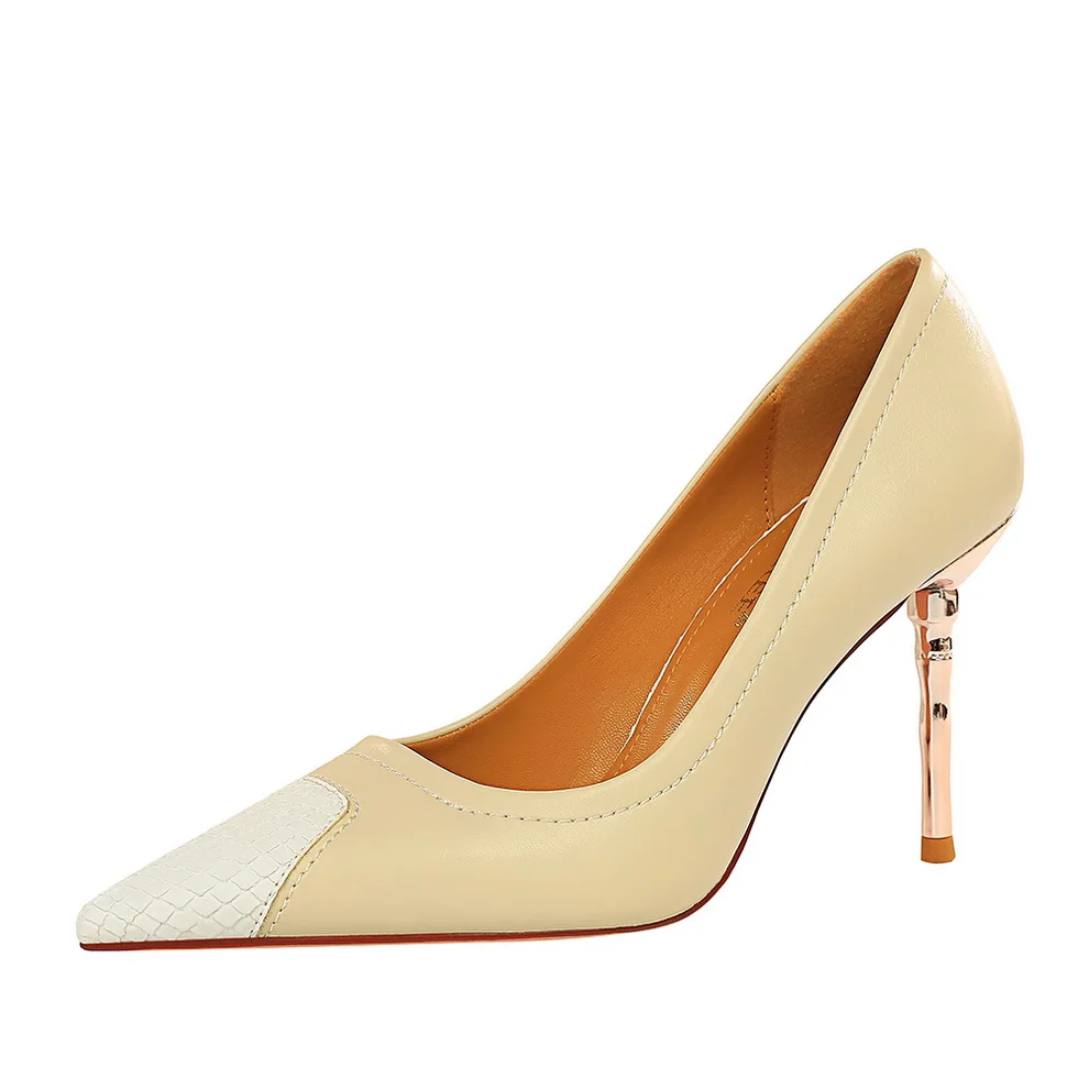 

Women's High Heels Shoes Women Sexy Pointed Toe Pumps Design Ladies Shoes New Arrival