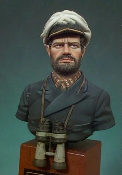 1/10 u-лодка Commander Смола Бюст строительный комплект