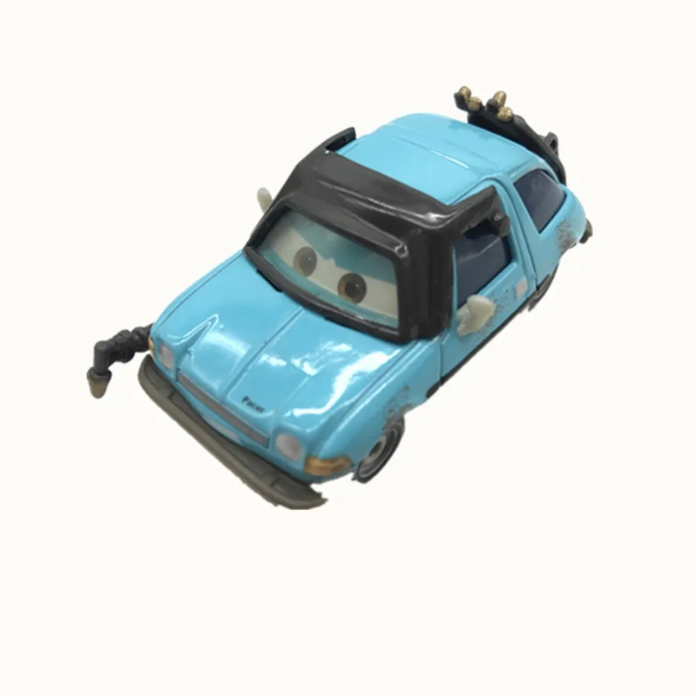 Дисней Pixar тачки 3 2 1 металлические Литые под давлением тачки Дисней Hick Sally игрушки для детей подарок для мальчиков - Цвет: Прозрачный
