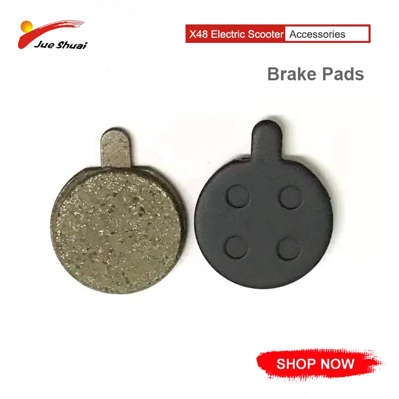 

48V Electric Scooter Brake Pads for 10" 48V500W Motor Wheel Adult kick e scooter folding patinete electrico Brake Pads