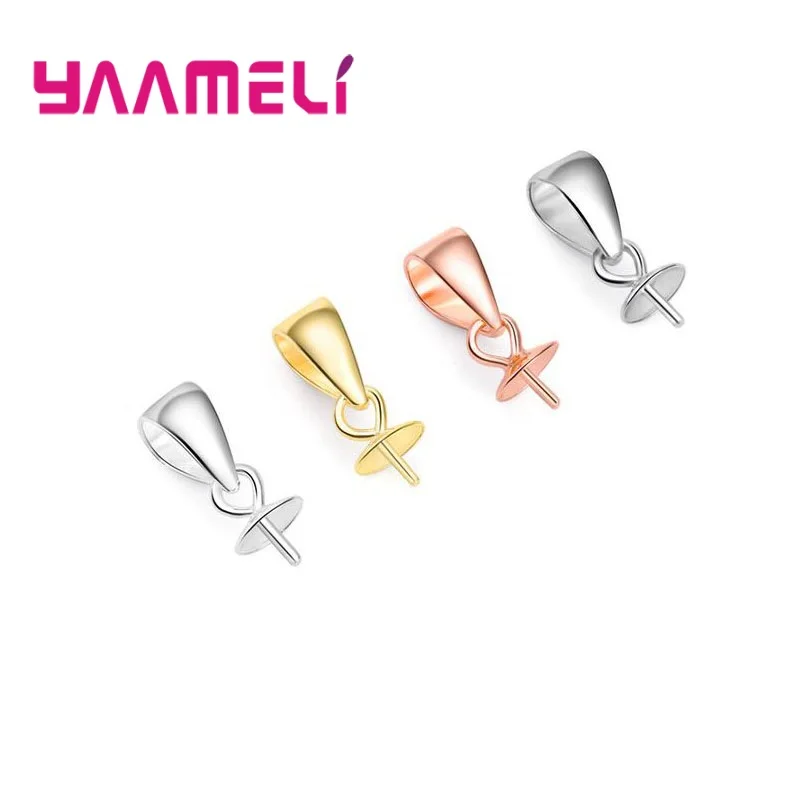

Unique Style 100Pcs Rose Gold Silver Charm Connectors Seeds Buckle Pendant DIY Necklace Connectors Jewelry Findings