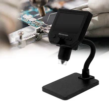 600X увеличение 3.6MP цифровой электронный Монокуляр широкоформатный микроскоп промышленности Мобильный телефон ЖК-экран с USB перезаряжаемый портативный