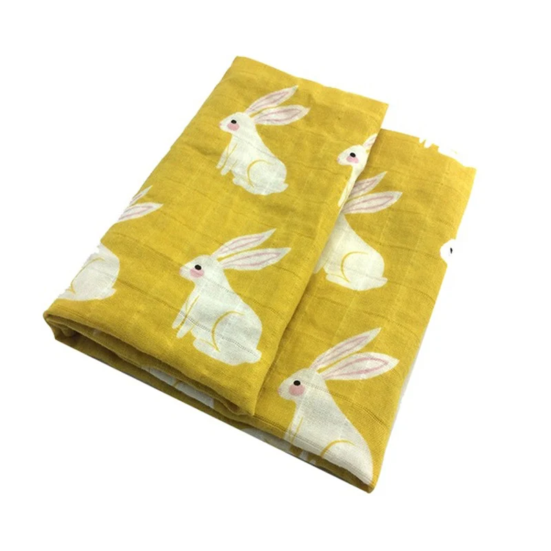 New Cotton Baby Blankets Newborn Soft Organic Cotton Baby Blanket Muslin Swaddle Wrap Feeding Burp Cloth Towel Scarf Baby Stuff 4