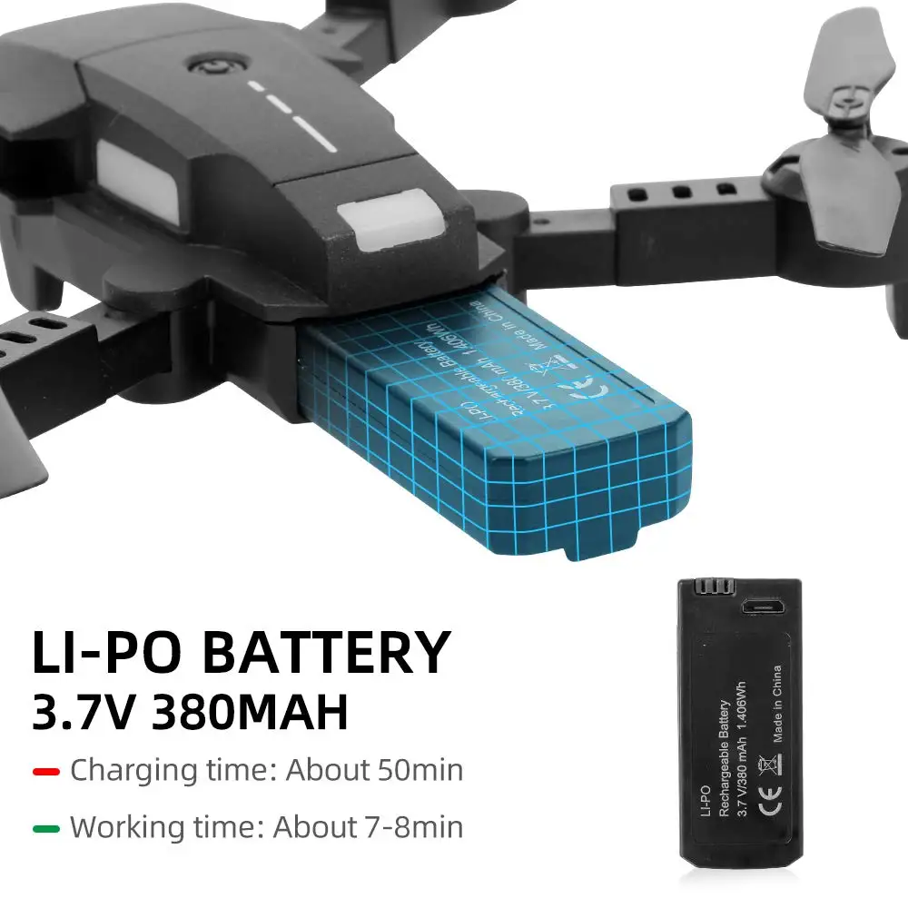 EBOYU X Pack 10 мини Радиоуправляемый Дрон 2 4 ГГц 4CH wifi FPV 720P камера складной RC