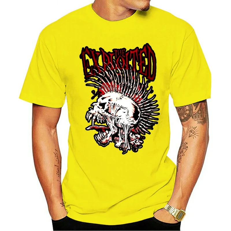 

2020 Fashion T Shirts THE EXPLOITED- Scottish punk rock band T_ SIZESS to 6XL(2) O-neck 100% cotton