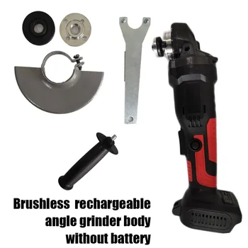 

100mm 18V Brushless Wireless Impact Angle Grinder Head Tools Kit Without Battery Adapt To 18V Makita Power Tools